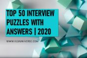 Top 10 interview puzzles with answers