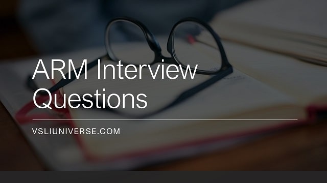 ARM Interview Questions | MOSFET | CMOS 2021